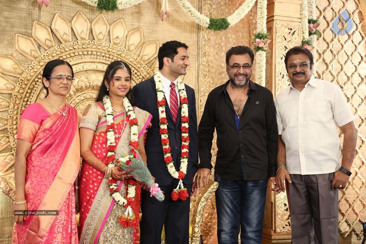 Chennai Kamala Theater MD Son Reception - 36 / 60 photos