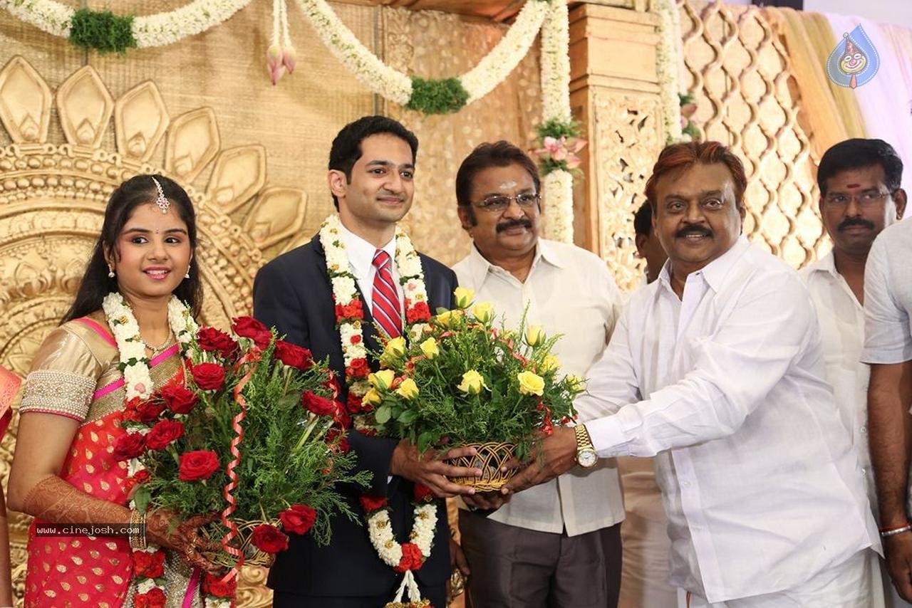 Chennai Kamala Theater MD Son Reception - 42 / 60 photos
