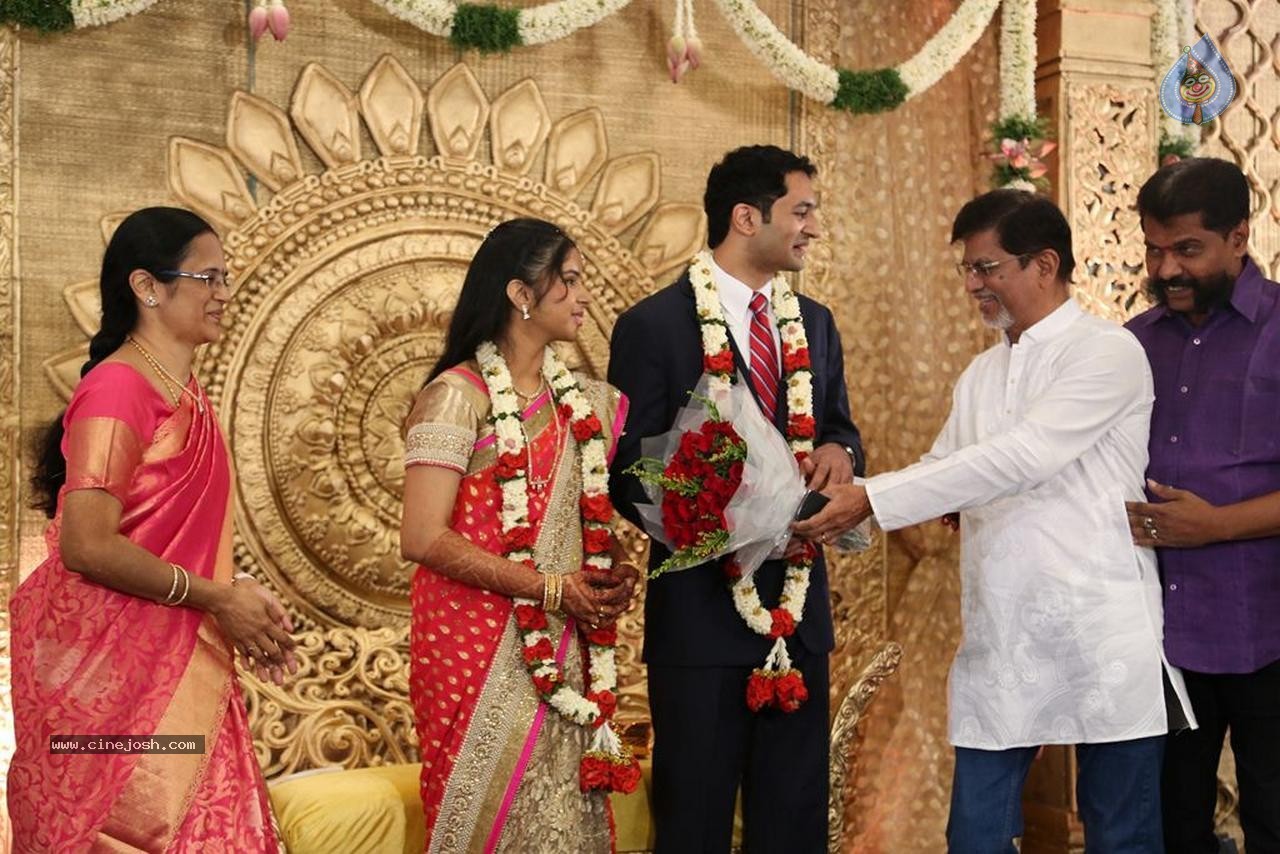 Chennai Kamala Theater MD Son Reception - 43 / 60 photos