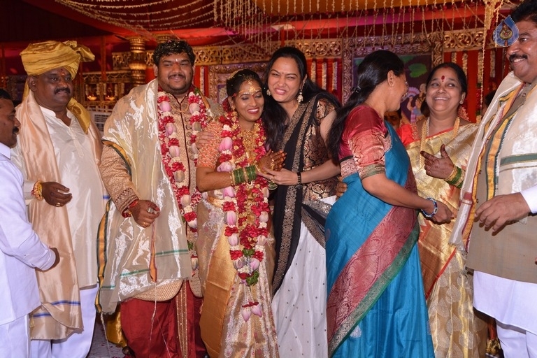 Chinna Srisailam Yadav Daughter Vanaja Wedding Photos - 38 / 83 photos