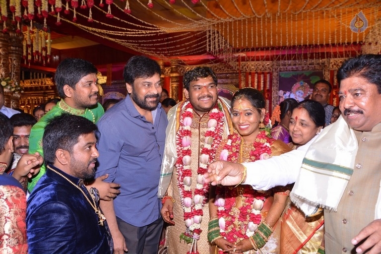 Chinna Srisailam Yadav Daughter Vanaja Wedding Photos - 40 / 83 photos