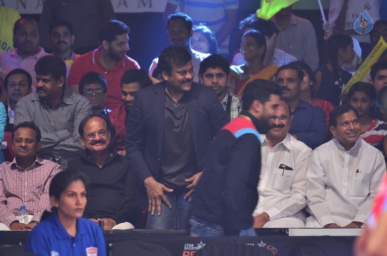 Chiru at PRO Kabaddi Match - 7 / 78 photos