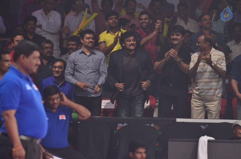 Chiru at PRO Kabaddi Match - 67 / 78 photos