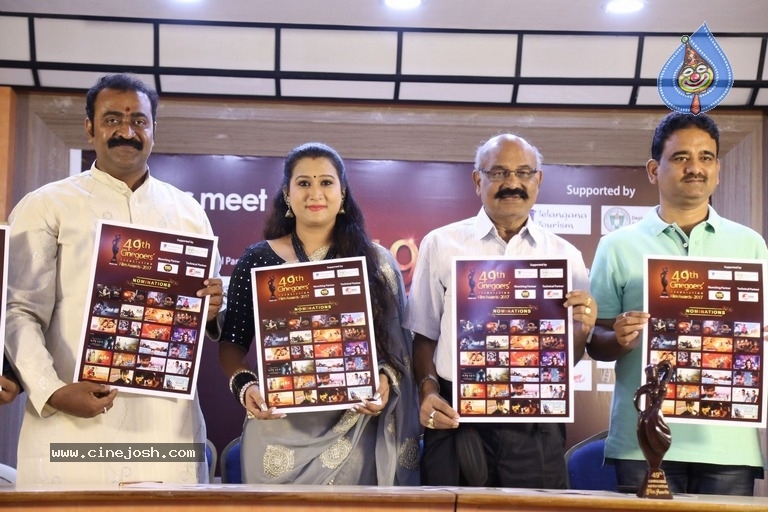 Cinegoer 49th Film Awards Press Meet - 4 / 21 photos