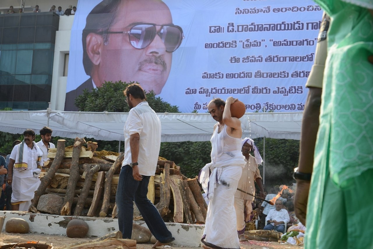 D Ramanaidu Funeral Ceremony - 56 / 326 photos
