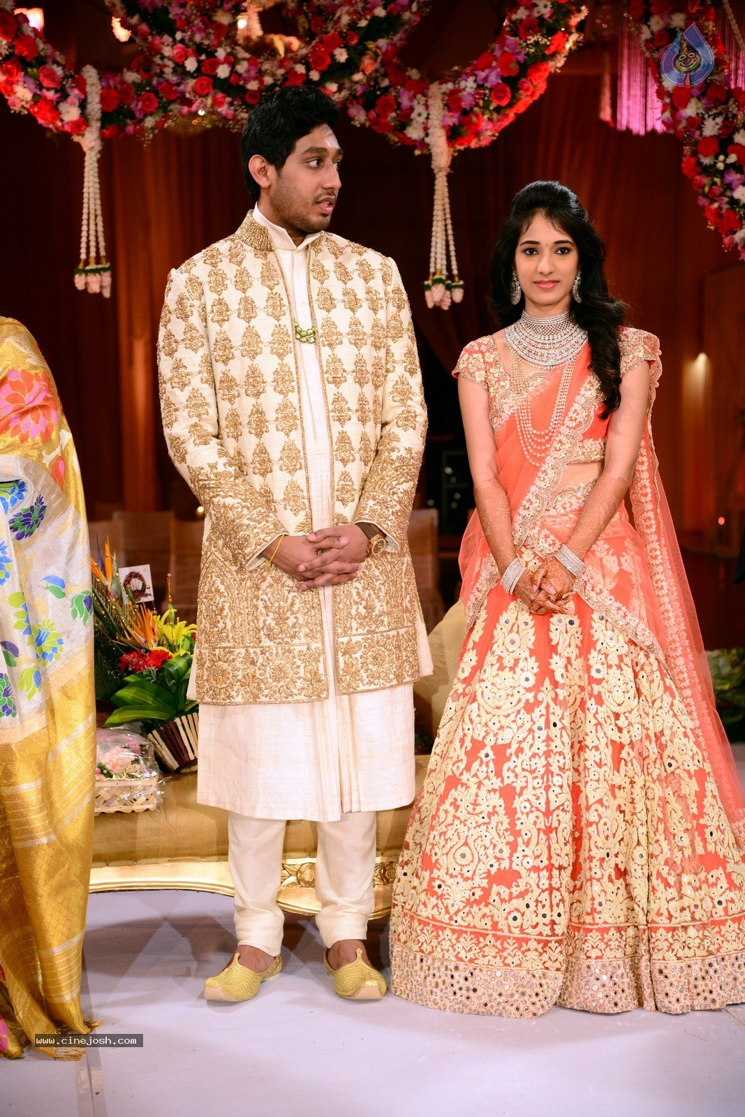 Danam Nagender Daughter Manisha Engagement Photos 01 - 30 / 85 photos