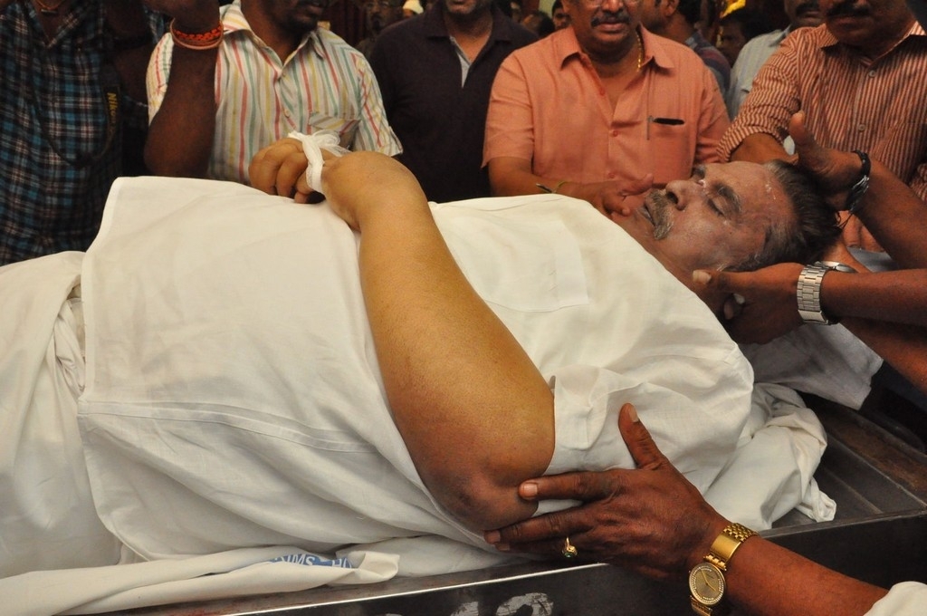 Dasari Narayana rao Condolences Photos 2 - 93 / 152 photos