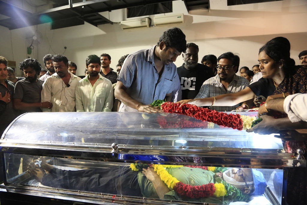 Director Balu Mahendra Condolence Photos - 34 / 203 photos