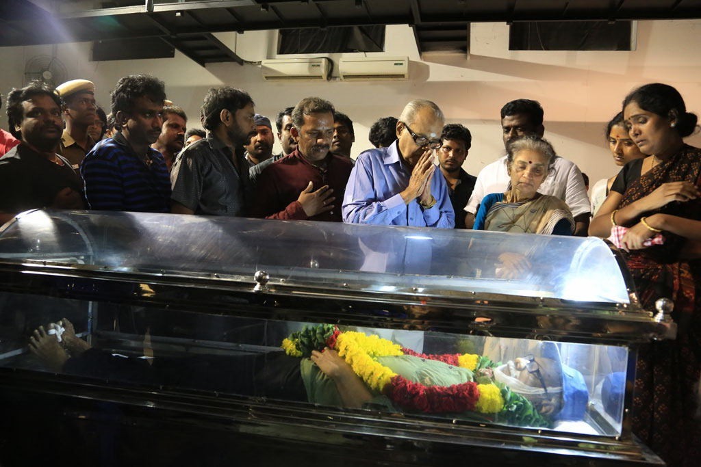 Director Balu Mahendra Condolence Photos - 36 / 203 photos