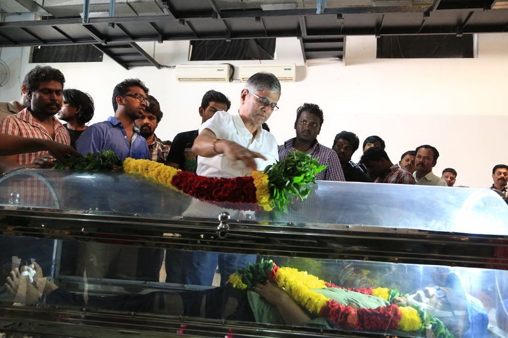 Director Balu Mahendra Condolence Photos - 197 / 203 photos