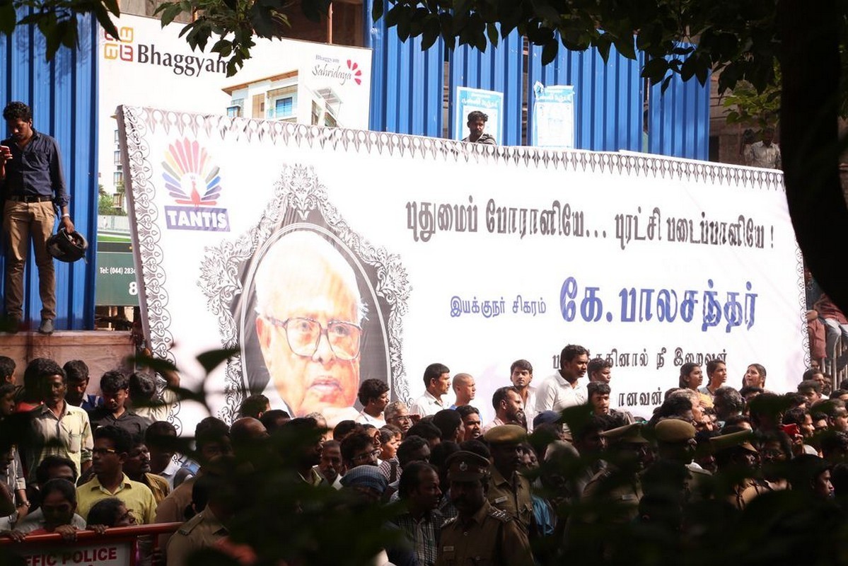 Director K Balachander Condolences Photos - 88 / 255 photos