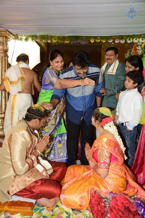 Director K Vasu Daughter Wedding Photos - 7 / 37 photos