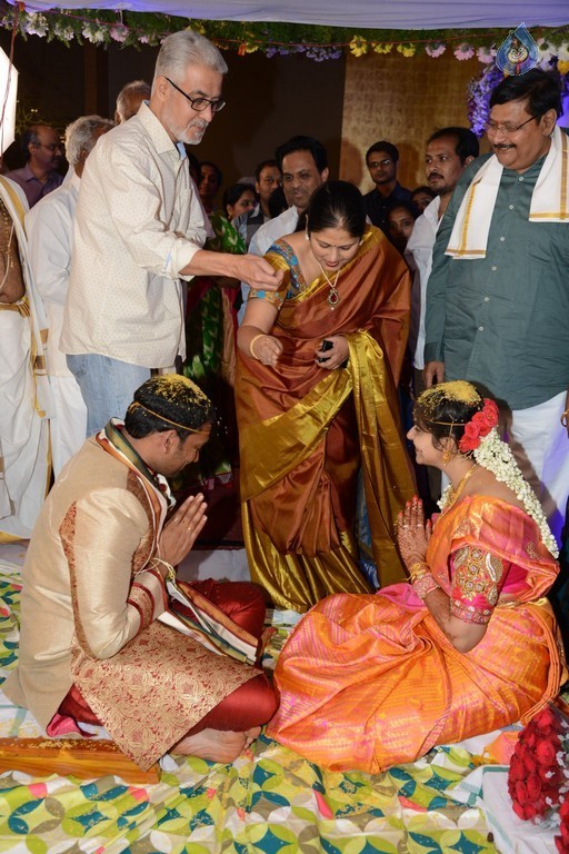 Director K Vasu Daughter Wedding Photos - 37 / 37 photos