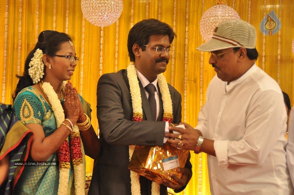Director SP Muthuraman Family Wedding Reception - 30 / 69 photos