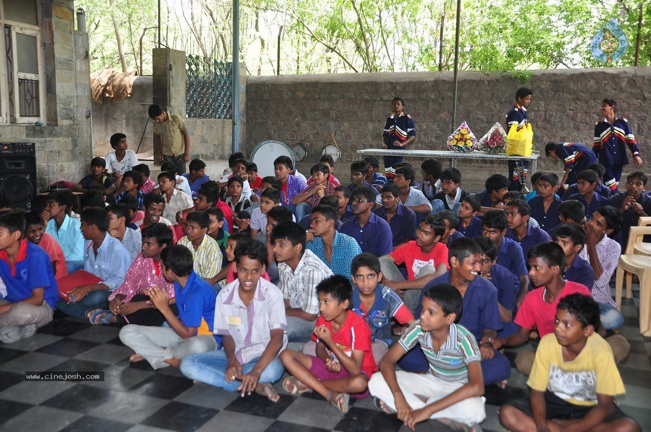 Fans Celebrate NTR Bday at Don Bosco School - 25 / 50 photos