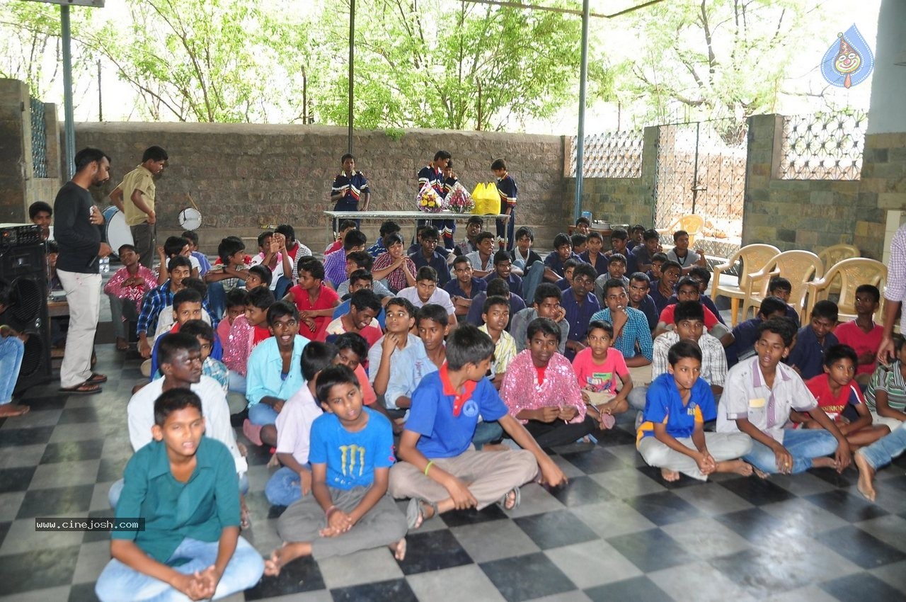 Fans Celebrate NTR Bday at Don Bosco School - 44 / 50 photos