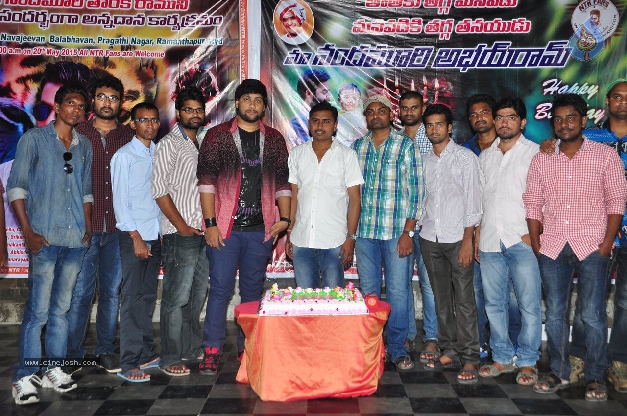 Fans Celebrate NTR Bday at Don Bosco School - 48 / 50 photos