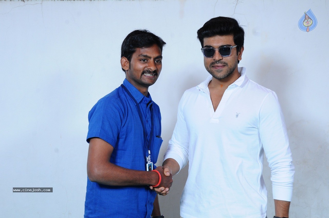 Fans Meet Ram Charan - 21 / 70 photos