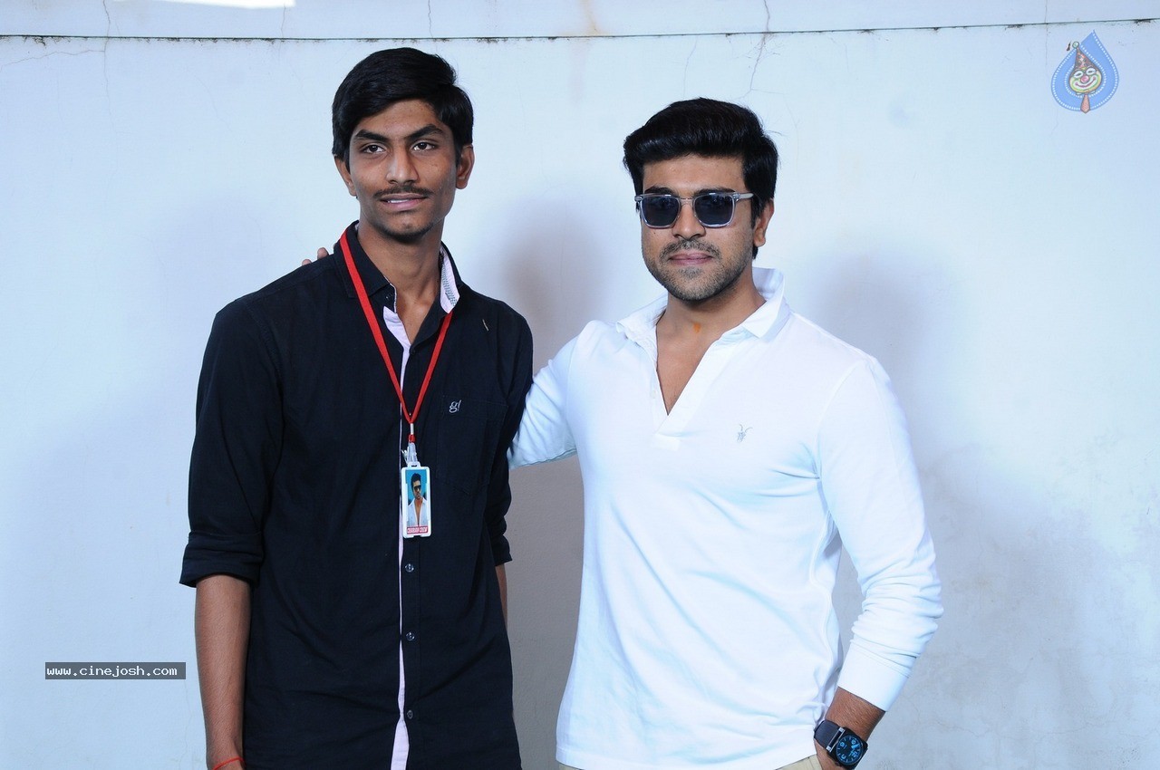 Fans Meet Ram Charan - 36 / 70 photos