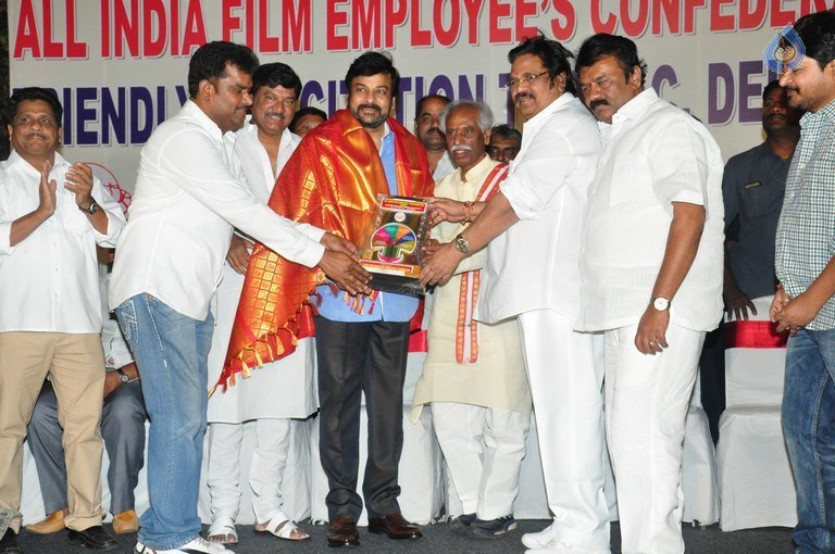Film Industry Workers Felicitation - 69 / 96 photos