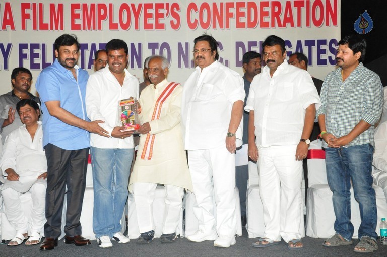 Film Industry Workers Felicitation - 84 / 96 photos