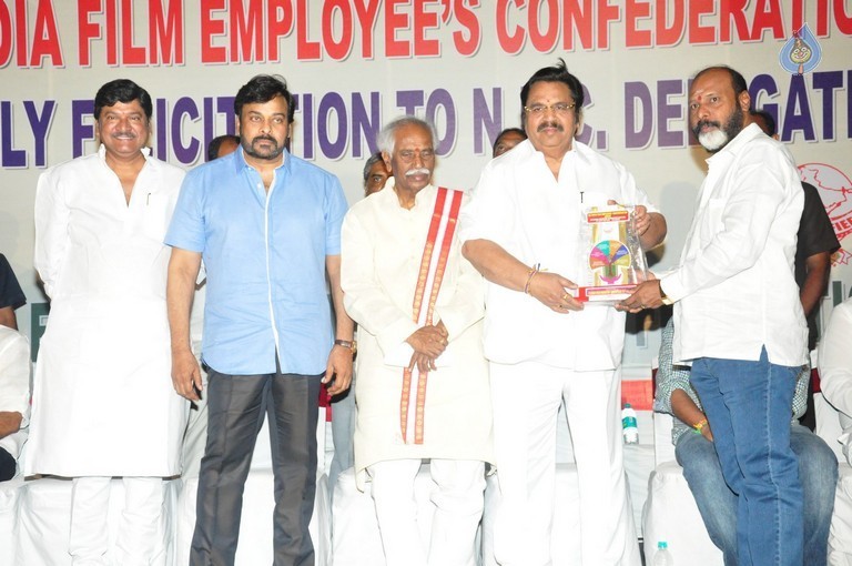 Film Industry Workers Felicitation - 92 / 96 photos