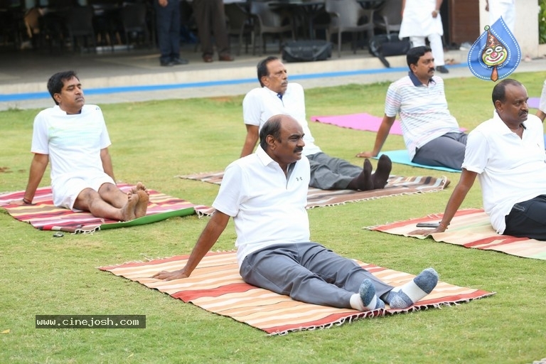 FNCC Yoga Day Celebrations - 24 / 46 photos