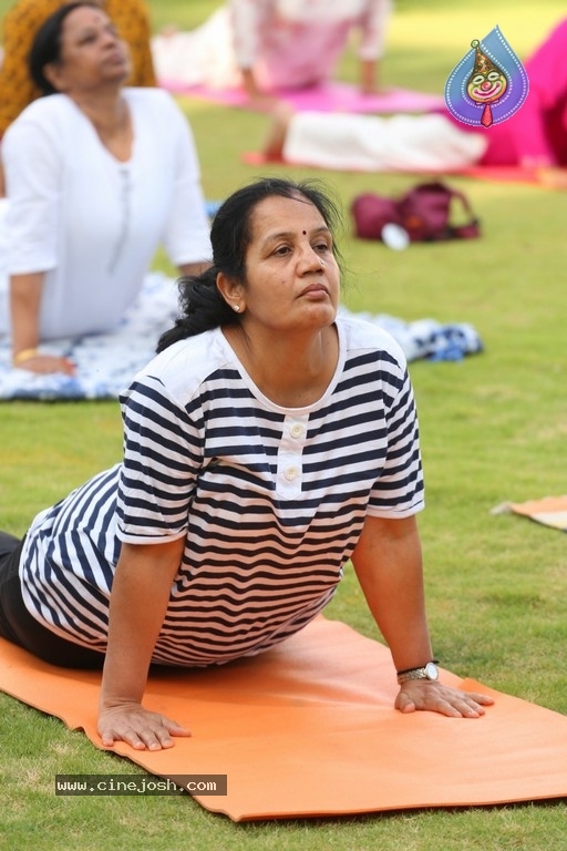 FNCC Yoga Day Celebrations - 27 / 46 photos
