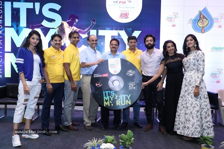 Freedom Hyderabad 10K Run 2018 Anthem Launch Photos - 15 / 28 photos