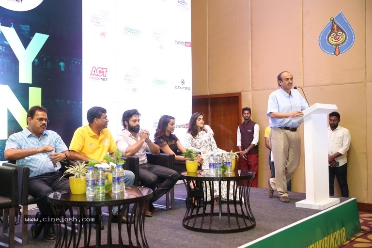 Freedom Hyderabad 10K Run 2018 Anthem Launch Photos - 16 / 28 photos