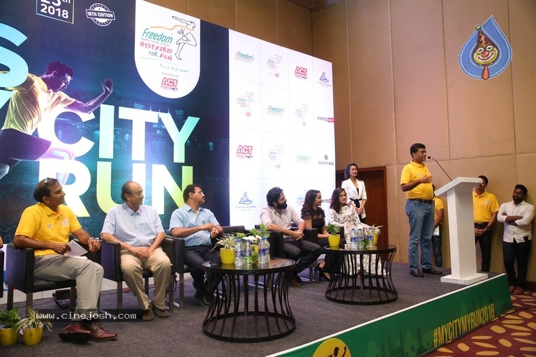 Freedom Hyderabad 10K Run 2018 Anthem Launch Photos - 23 / 28 photos