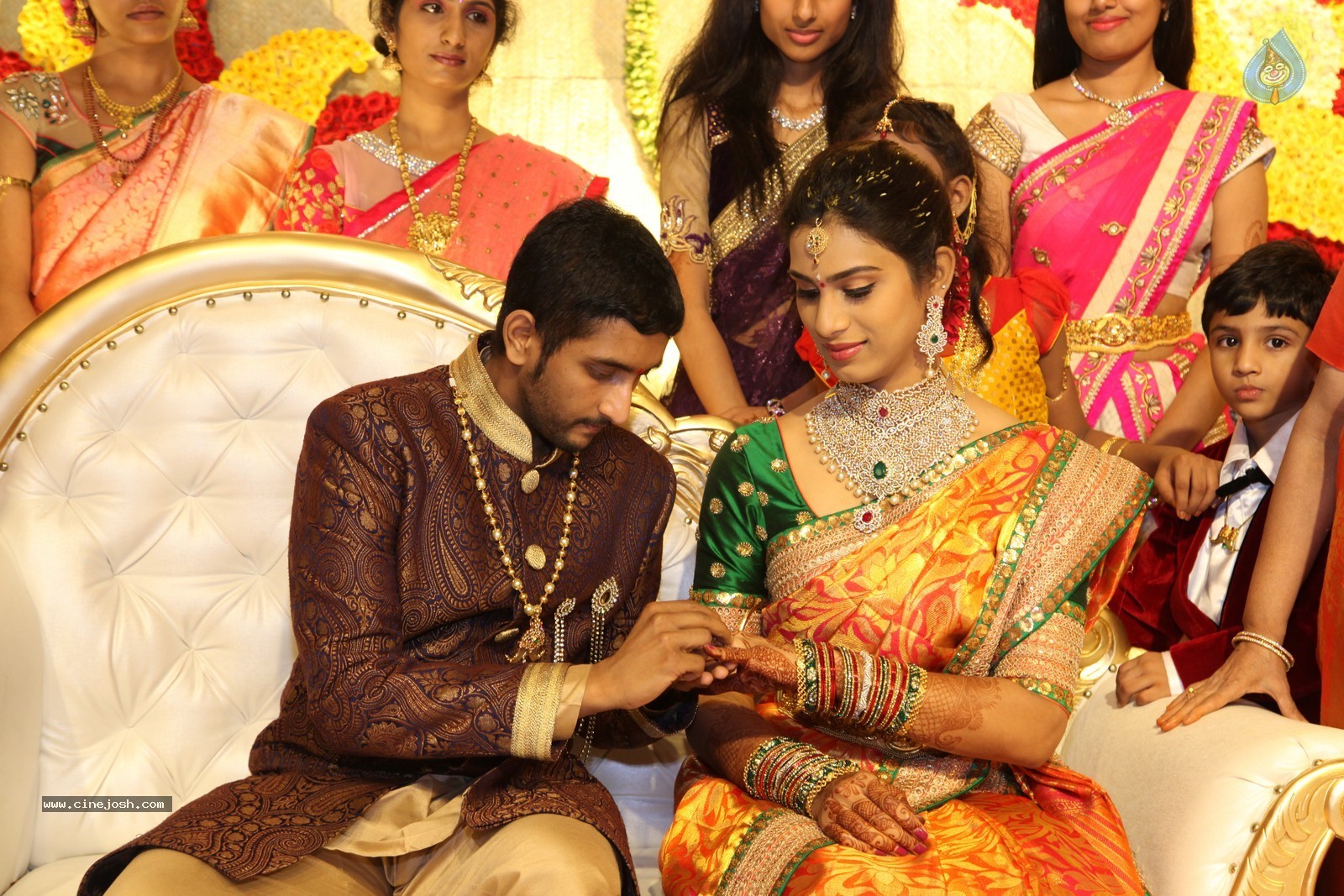 G Adiseshagiri Rao Son Engagement Photos - 60 / 131 photos