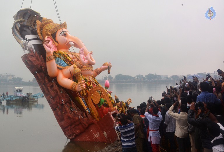 Ganesh Nimajjanam at Tank Bund - 5 / 17 photos