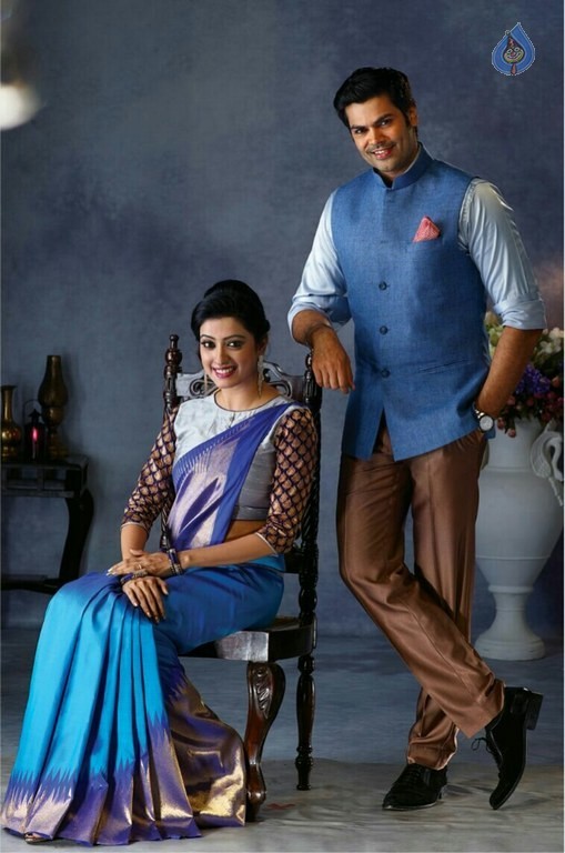 Ganesh Venkatraman and Nisha Photoshoot - 4 / 10 photos