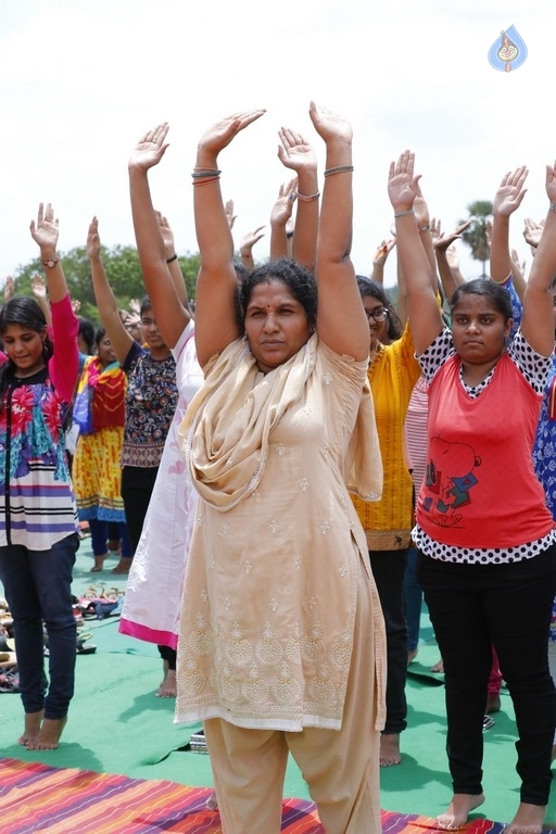 Gauthami Youth Yoga at Hyderabad Geetham College - 12 / 26 photos