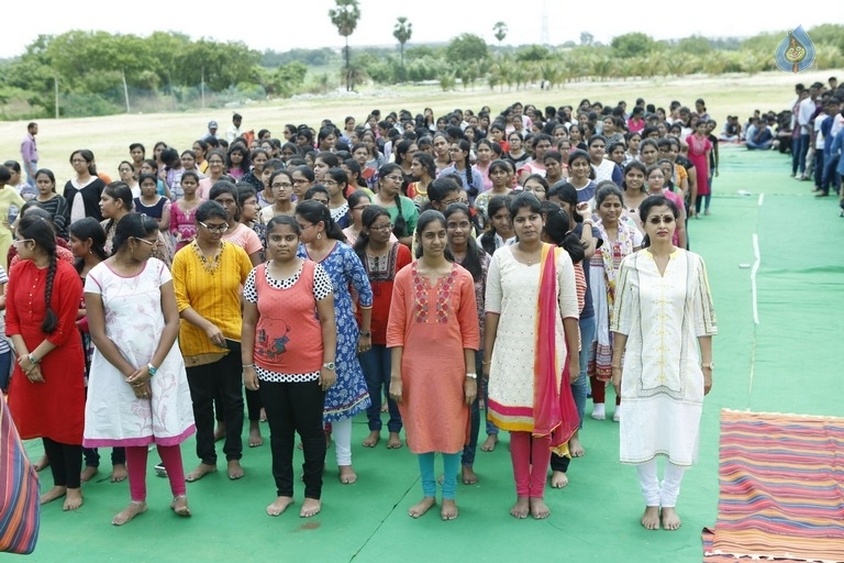 Gauthami Youth Yoga at Hyderabad Geetham College - 18 / 26 photos