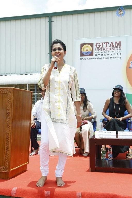 Gauthami Youth Yoga at Hyderabad Geetham College - 23 / 26 photos