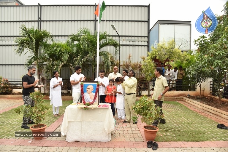 Geethaarts Office Flag Hoisting Pics - 2 / 6 photos