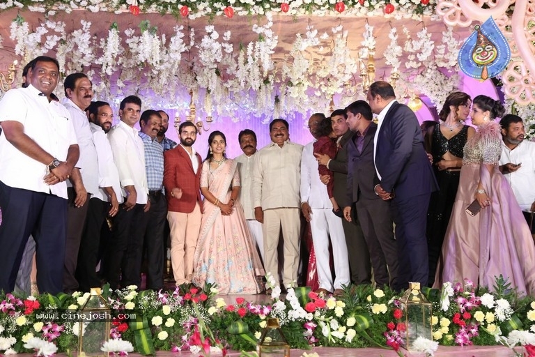 Harshith Reddy - Gowthami Wedding Reception - 22 / 40 photos