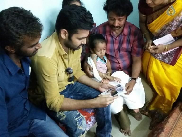 Hero Ram Meets His Suffering Fan - 5 / 9 photos