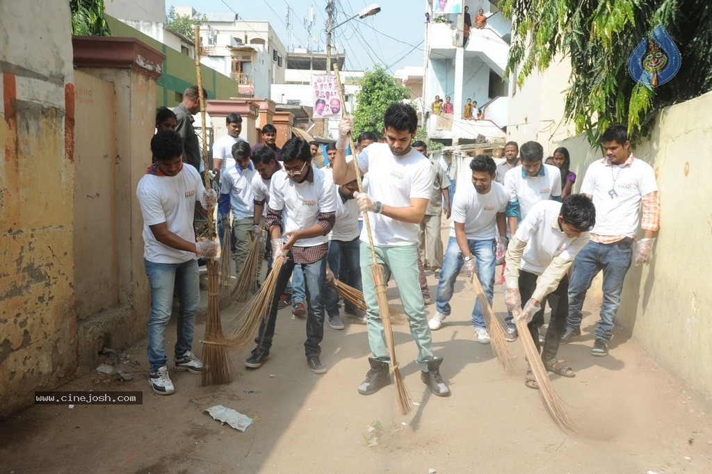 Hero Ram Swachh Bharat Event at Srinagar Colony - 14 / 66 photos