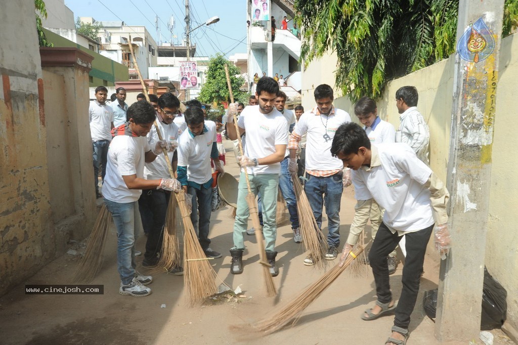 Hero Ram Swachh Bharat Event at Srinagar Colony - 31 / 66 photos