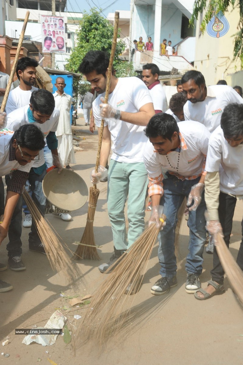 Hero Ram Swachh Bharat Event at Srinagar Colony - 32 / 66 photos