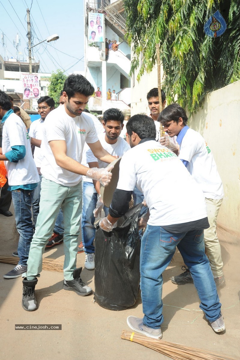 Hero Ram Swachh Bharat Event at Srinagar Colony - 38 / 66 photos