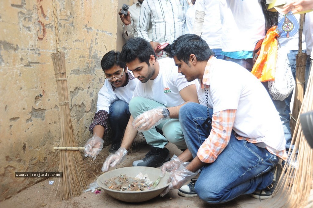 Hero Ram Swachh Bharat Event at Srinagar Colony - 47 / 66 photos