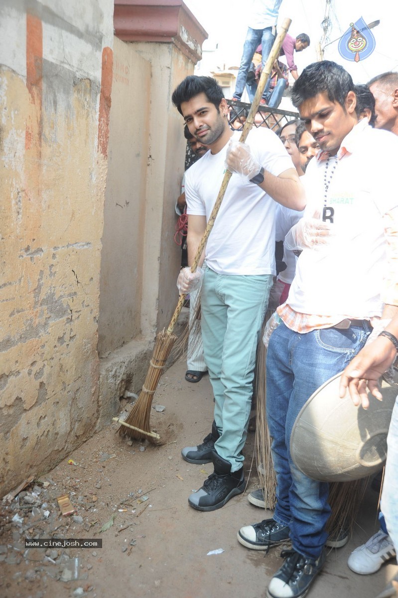 Hero Ram Swachh Bharat Event at Srinagar Colony - 64 / 66 photos