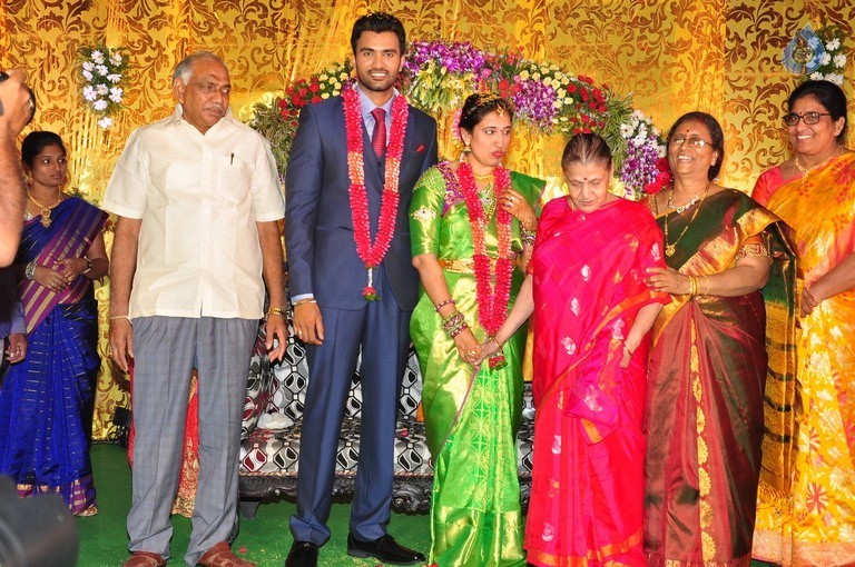 Hero Shiva and Anusha Wedding Reception - 3 / 94 photos