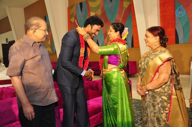 Hero Shiva and Anusha Wedding Reception - 12 / 94 photos