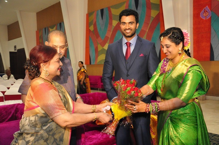 Hero Shiva and Anusha Wedding Reception - 62 / 94 photos