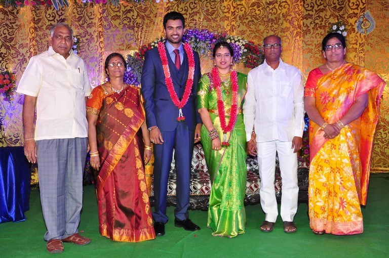 Hero Shiva and Anusha Wedding Reception - 64 / 94 photos